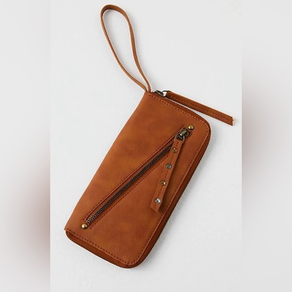 Free People Handbags - Free People Distressed Vegan Wallet